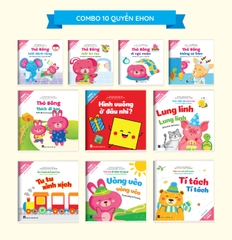 Bộ ehon kỹ năng sống song ngữ Thỏ Bông - Quét mã QR
