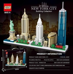 Bộ xếp hình thành phố New York 4780pcs mã 32087