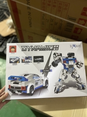 Bộ xếp hình xe đua biến hình robot 330pcs mã 937