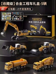 Set xe công trình hợp kim mã 9988-118 (10 Bộ/thùng)