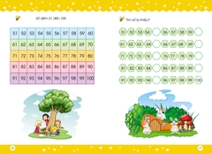 Sách toán tư duy cho bé 5-7 tuổi, 128 trang