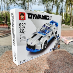 Bộ xếp hình xe đua biến hình robot 330pcs mã 937