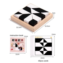 (Giá Đã bao gồm VAT) - Đồ chơi xếp hình IQ mã JM