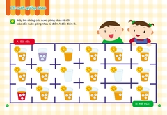 Toán tư duy cho trẻ 3-4t, 112 trang, giá bìa 98k