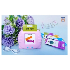 Thẻ đọc anh việt X2-255 thẻ (hình mèo) màu xanh, hồng