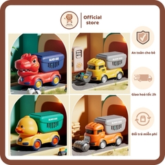 Xe tải xe lu chở Lego mã 9627 (lắp ráp)
