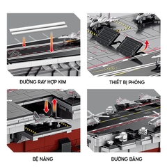Lego tàu chiến 562pcs mã 8979