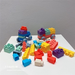 Lego 50ct mã XM3011 xanh và XM3012 hồng