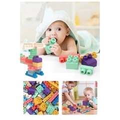 Lego 50ct mã XM3011 xanh và XM3012 hồng