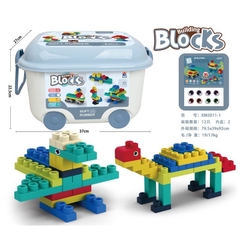 Lego 50ct mã XM3011 xanh và XM3012 hồng