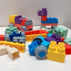 Lego 50ct mã XM3011 xanh và XM3012 hồng