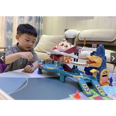 Cầu trượt khủng long 5501A (Đường hầm khủng long)