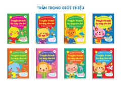 Bộ truyện tranh tư duy cho bé 8 cuốn