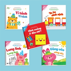 Bộ ehon kỹ năng sống song ngữ Thỏ Bông - Quét mã QR