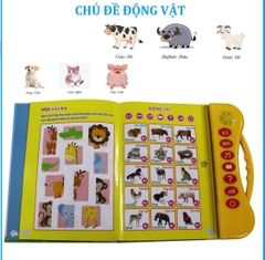 Sách quý song ngữ cho trẻ em Thanh Nga nút trong