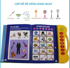 Sách quý song ngữ cho trẻ em Thanh Nga nút trong
