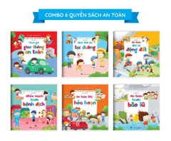 Bộ sách cẩm nang an toàn cho bé 6 cuốn