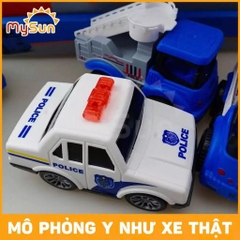 Set 8 xe cảnh sát mã DYB168-91