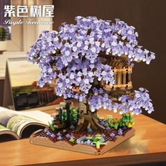 Bộ xếp hình cây hoa anh đào 2000pcs mã 32076