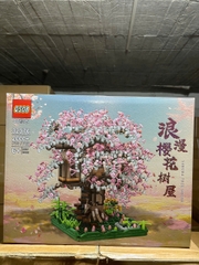 Bộ xếp hình cây hoa anh đào 2000pcs mã 32076