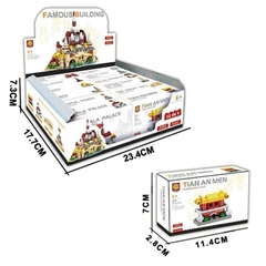 Bộ xếp hình thành phố 12 mẫu mã HE-23067 (Bán lốc 12 hộp)