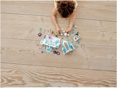 Bộ xếp hình lâu đài tuyết 890pcs mã 20071