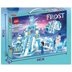 Bộ xếp hình lâu đài tuyết 890pcs mã 20071