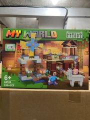 Bộ xếp hình Minecraft 330pcs mã 44124