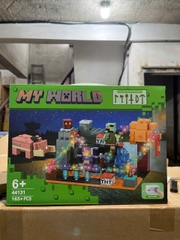 Bộ xếp hình Minecraft 165pcs mã 44131