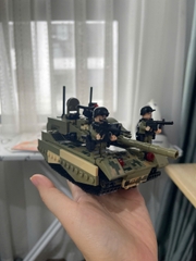 (Giá Đã bao gồm VAT) - Bộ xếp hình xe tăng chiến đấu 687pcs mã 22028