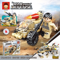 (Giá Đã bao gồm VAT) - Bộ xếp hình máy bay quân sự mã 11048B (Bán lốc 8 bộ)