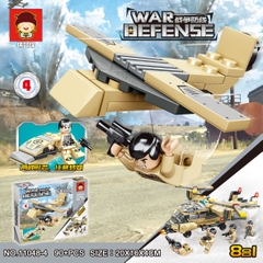 (Giá Đã bao gồm VAT) - Bộ xếp hình máy bay quân sự mã 11048B (Bán lốc 8 bộ)