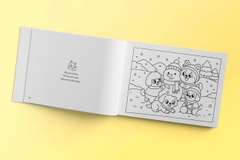 Tô màu xả xì chét – Những chú chó vui nhộn và dễ thương