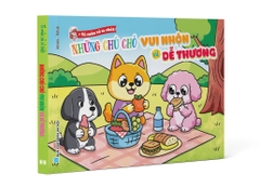 Tô màu xả xì chét – Những chú chó vui nhộn và dễ thương