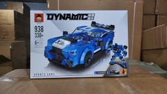 Bộ xếp hình xe biến hình robot mã 938