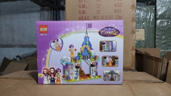 Bộ xếp hình lâu đài tím 201pcs mã 20052