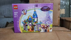 Bộ xếp hình lâu đài tím 201pcs mã 20052