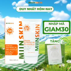 Combo 2 Kem Chống Nắng Nâng Tone , Bảo Vệ Da MIINSKIN PROTECT UV SUN BLOCK
