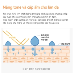 Combo 3 sản phẩm dưỡng trắng Miinskin (Kem chống nắng + kem dưỡng trắng + serum)