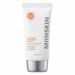 Combo serum dưỡng trắng 5% Niacinamide + kem chống nắng vật lý Miinskin