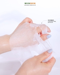 Combo 5 Mặt nạ tencel cấp ẩm, sáng da - Miinskin Niacinamide Whitening Tencel Mask