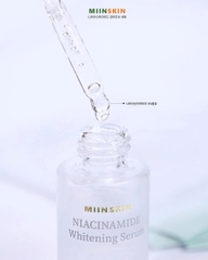Combo serum dưỡng trắng 5% Niacinamide + kem chống nắng vật lý Miinskin