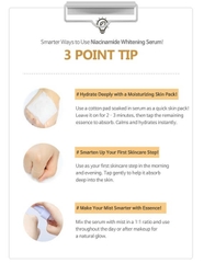 Combo serum dưỡng trắng Miinskin 5% Niacinamide + sữa rửa mặt chiết xuất chanh