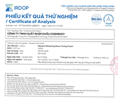Kem Dưỡng Da Nâng Tone Và Ngừa Nếp Nhăn Miinskin - Miinskin Whitening Glowy Toning Cream