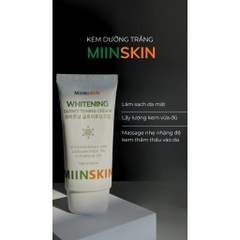 Combo 2 kem chống nắng vật lý 70ml và 1 kem dưỡng nâng tone 70ml Miinskin