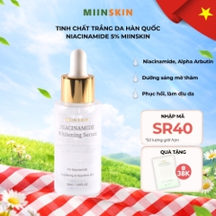 Tinh chất dưỡng trắng Miinskin 5% Niacinamide – Serum Hàn Quốc giảm thâm, làm sáng đều màu da