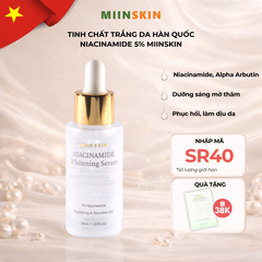 Tinh chất dưỡng trắng Miinskin 5% Niacinamide – Serum Hàn Quốc giảm thâm, làm sáng đều màu da