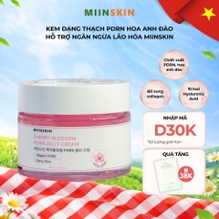 Kem Miinskin dạng thạch PDRN Hoa anh đào