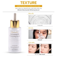Tinh chất dưỡng trắng Serum Miinskin 5% Niacinamide – Serum Hàn Quốc giảm thâm, làm sáng đều màu da