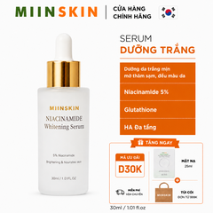 Tinh chất dưỡng trắng Serum Miinskin 5% Niacinamide – Serum Hàn Quốc giảm thâm, làm sáng đều màu da